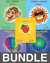 Phonics & Spelling Bundle Bundle Kinney Brothers Publishing