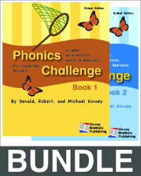 Phonics Challenge Bundle Kinney Brothers Publishing