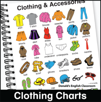 Clothing Charts, Kinney Brothers Publishing