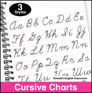 Cursive Charts, Kinney Brothers Publishing