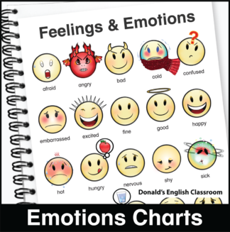 Emotions Charts, Kinney Brothers Publishing